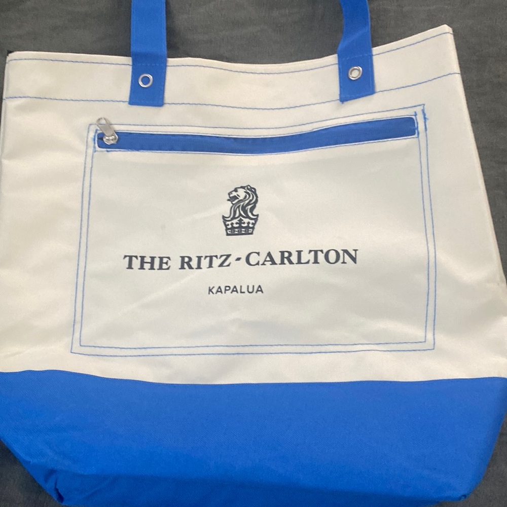 Ritz Carlton tote bag from Kapalua Hawaii.